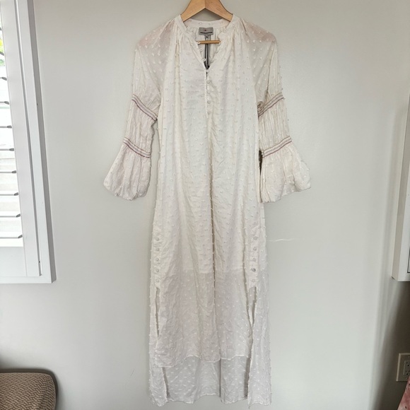 NWT! Anthropologie Where Mountains Meet White Boho‎ Dress Size XS - Picture 12 of 13